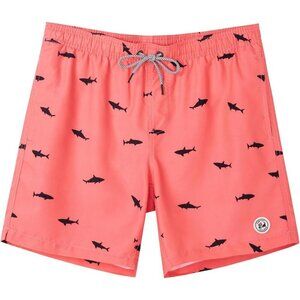 🆕Brand New - Men's Pink Swim Trunks Shorts